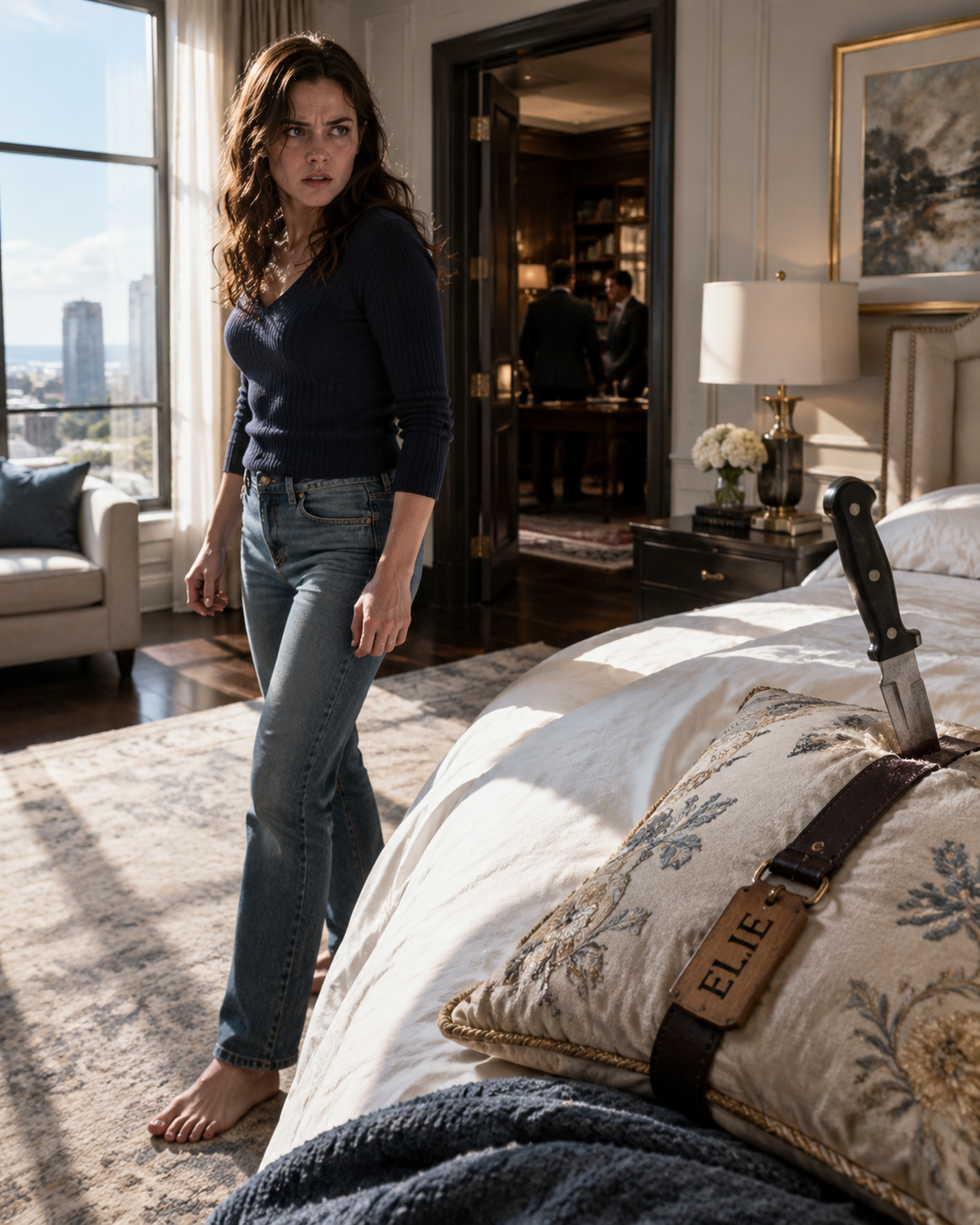 THE NIGHT BEFORE SHE MARRIED A MOB BOSS, SOMEONE LEFT A KNIFE ON HER PILLOW—ONE NAME WAS BURNED INTO THE HANDLE – Life Story
