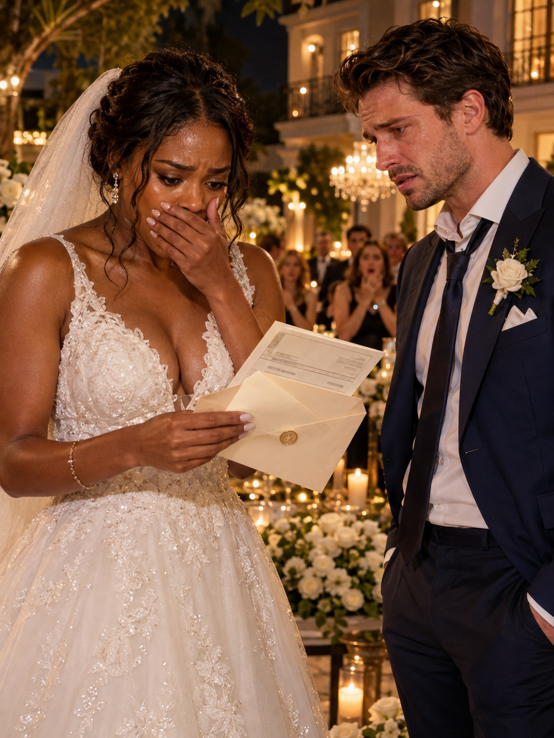 She Married the Janitor Everyone Thought Was Poor—Then He Stopped Their Wedding Reception and Said, “Naomi, I Lied About One Thing” – Life Story
