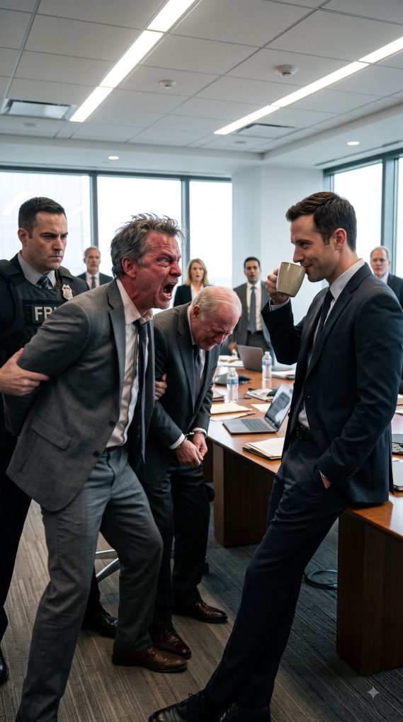 “You’re fired, and we’re keeping your laptop,” the VP smirked. I handed it over, but told him to check the bottom sticker first. “Property of U.S. Gov – Classified.” His face went pale as two federal agents walked in.