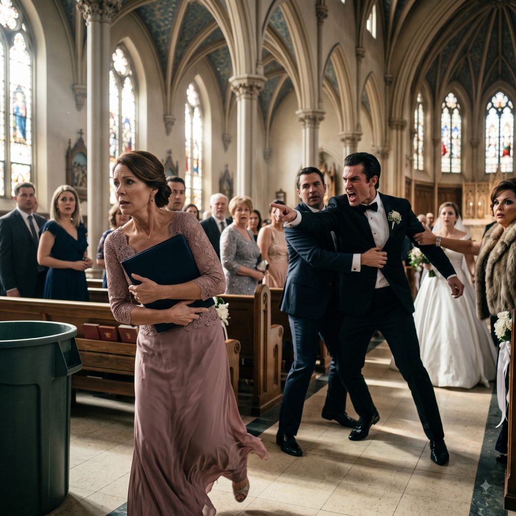 At His Wedding, My Stepson Shoved Me From His Real Mother’s Seat, Slapped Me Before Two Hundred Stunned Guests, and Screamed That My Place Was by the Trash. After Five Years of Silent Devotion, I Unsealed the Secret Folder That Decimated His Big Day.