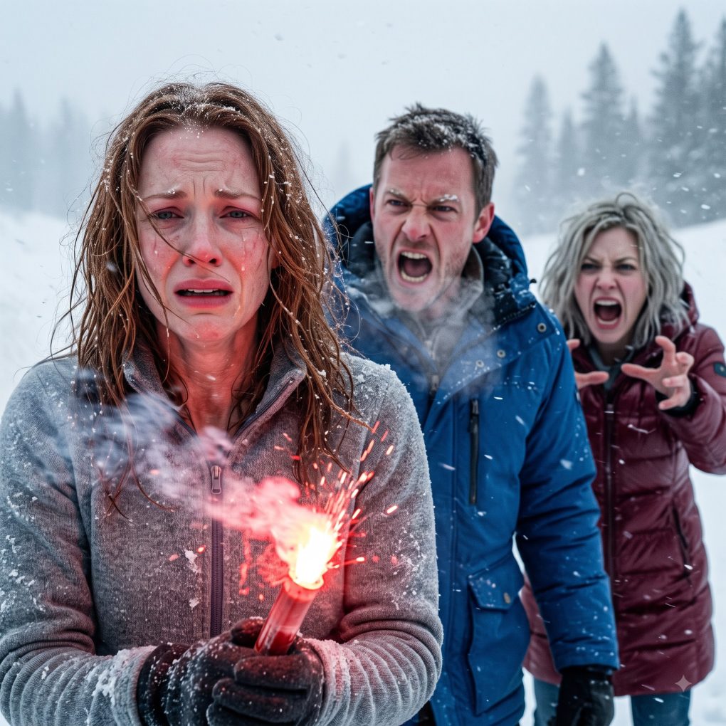 Left to Freeze in a Brutal Colorado Blizzard While My Vicious Husband and His Laughing Mistress Plotted My Death for Insurance Money, I Crawled Forward Despite My Amputated Leg, Unlocked the Hidden Control Box, and Closed the Only Bridge, Crushing Their Escape.