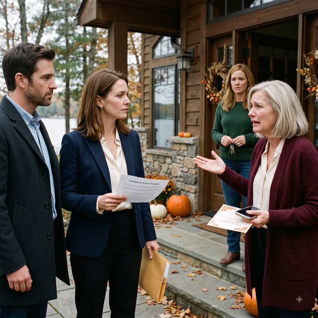 My sister emailed me a strict visitation schedule for the lake house where I’d spent every summer since childhood. That was how I found out my parents had secretly transferred the entire property to her because she had kids and I didn’t. They expected tears and screaming. Instead, my husband and I went ghost silent—until Thanksgiving, when my mother called to ask why we hadn’t shown up.