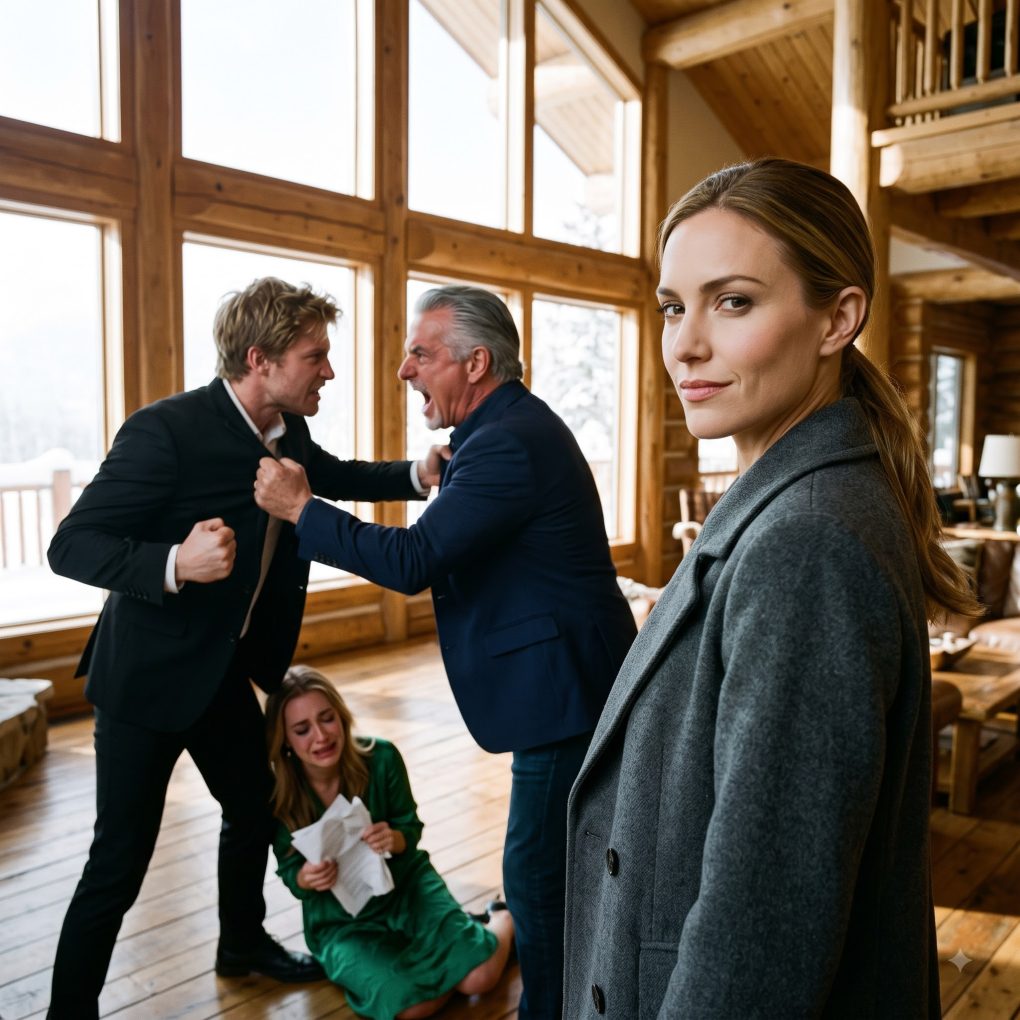 I Arrived At A Snowy Lodge For My Birthday Only To Find Dad Replaced It With My Sister’s Engagement Party, Handed Me An $85,000 Bill, And Said My Day Could Wait, But The Envelope I Left Behind Caused Her To Scream In Utter Horror.