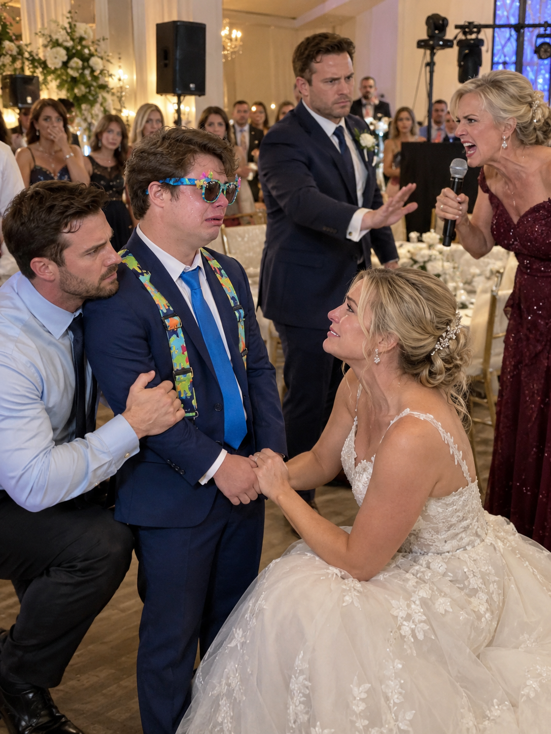 LLT. My eight-year-old son spent a week practicing his moonwalk for Aunt Jessica’s wedding, only for her mother to text me that my autistic child was a “freak” who would be stopped by security