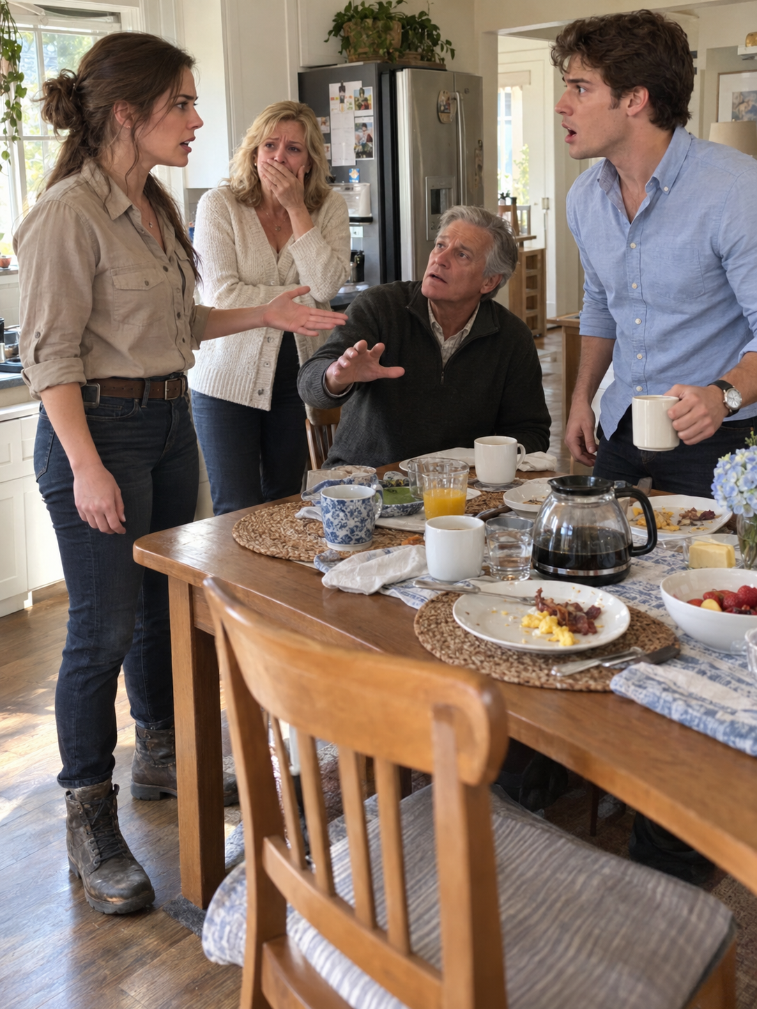 GHUB. My brother told our mother not to invite me to Thanksgiving because seven years in construction might embarrass him in front of his new girlfriend.
