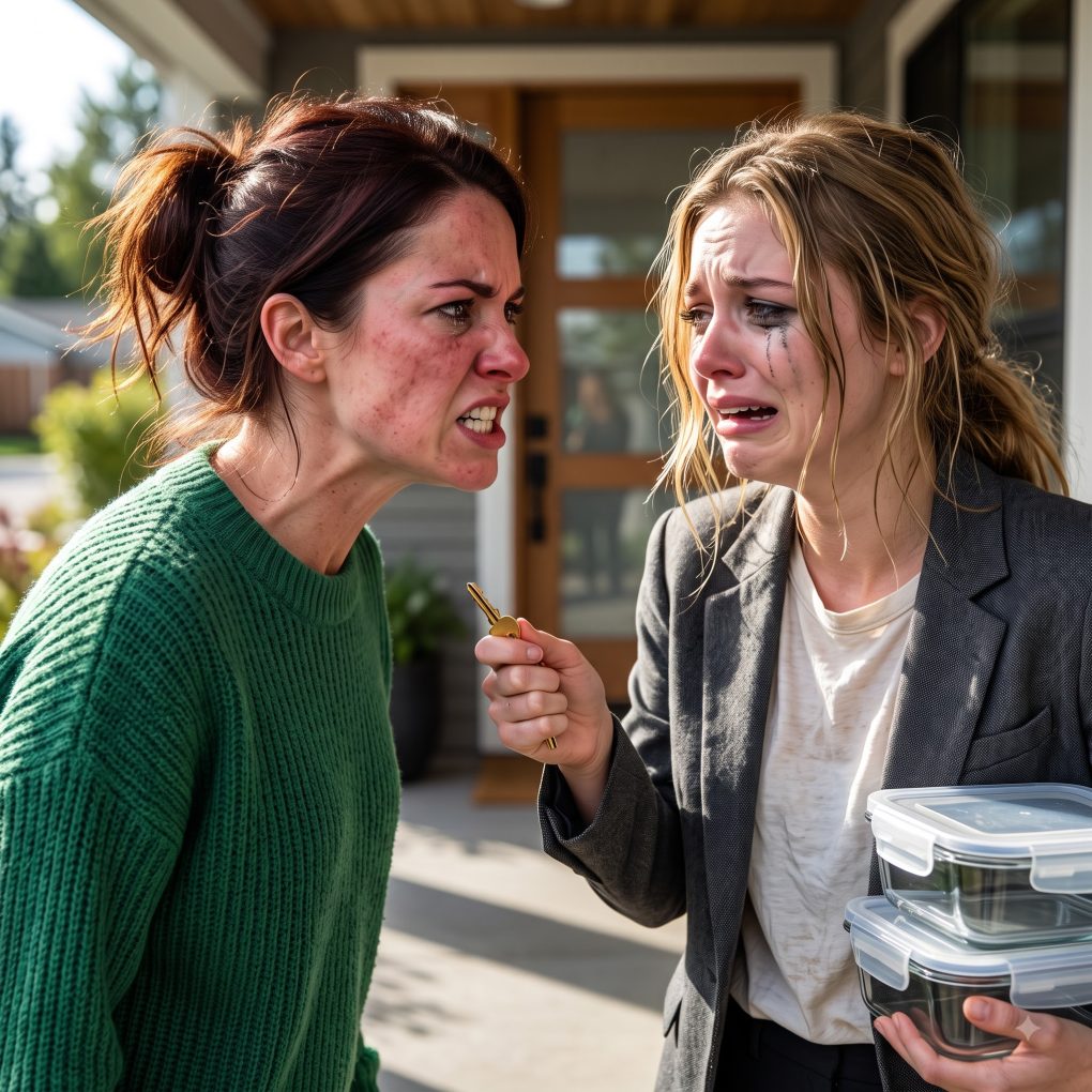 My Husband Vanished For Five Consecutive Nights While His Assistant Shamelessly Warned Me Not To Wait Up. I Publicly Exposed Their Scandal To His Entire Executive Slack, Only For The Woman To Arrive At My Porch Holding Five Packed Lunchboxes And A Mysterious Key.