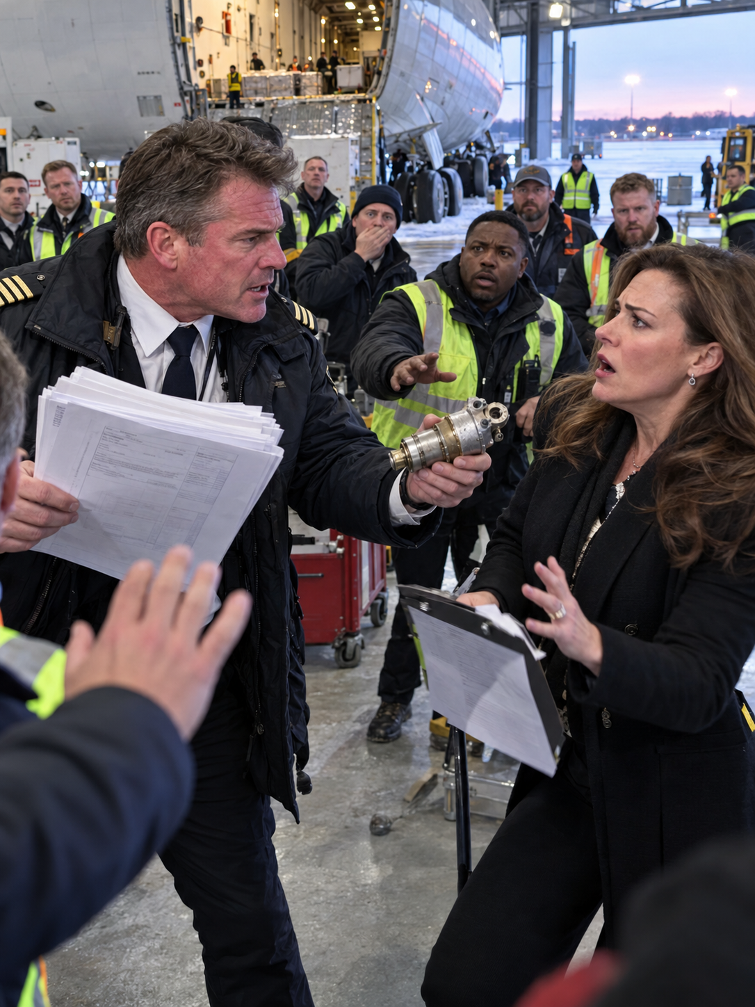 At 2 a.m., my boss stood in a freezing Denver hangar and punished me for refusing to skip a mandatory aircraft safety check