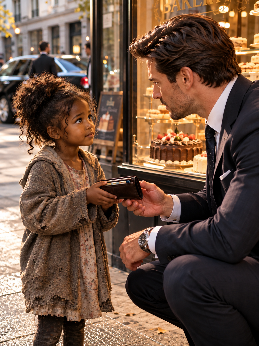 ON HER FOURTH BIRTHDAY, A HOMELESS LITTLE GIRL RETURNED A BILLIONAIRE’S WALLET—THEN HER ONE SMALL WISH FORCED HIM TO FACE THE LIFE HIS MONEY COULDN’T FIX – Life Story