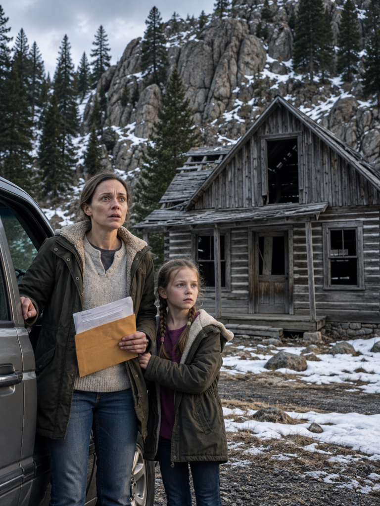 her wealthy brother laughed when a homeless mother inherited a $5 mountain cabin—until she discovered the $30 million secret buried beneath its floor