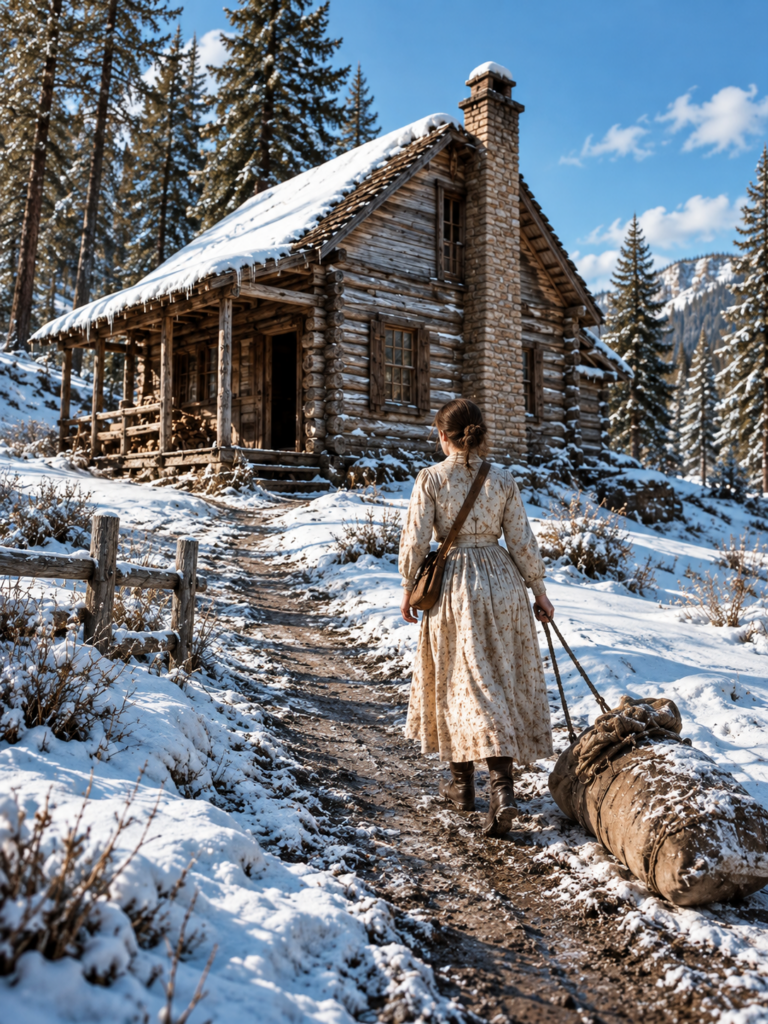 Her Stepfather Threw Her Out With Just $12—Then She Found 20 Gold Coins Beneath a Cabin Fireplace