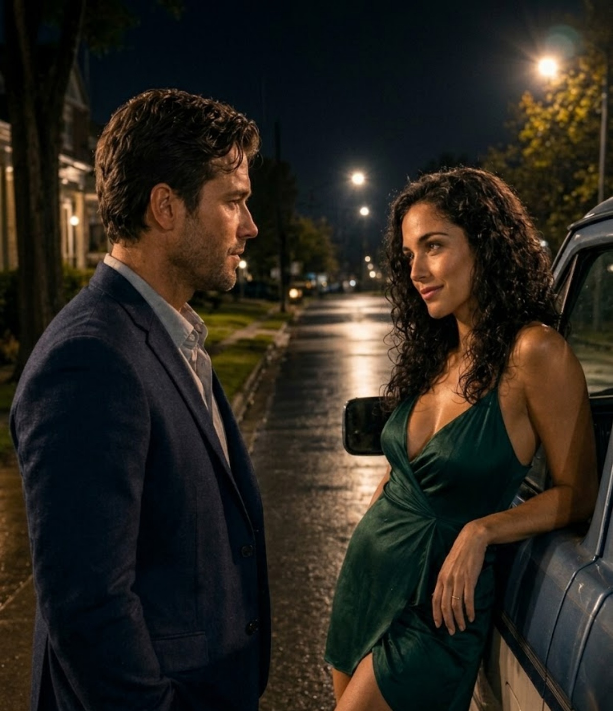 I Gave My Ex’s Best Friend a Ride Home… She Said Softly, “Drive Past My Street. Just Once.”