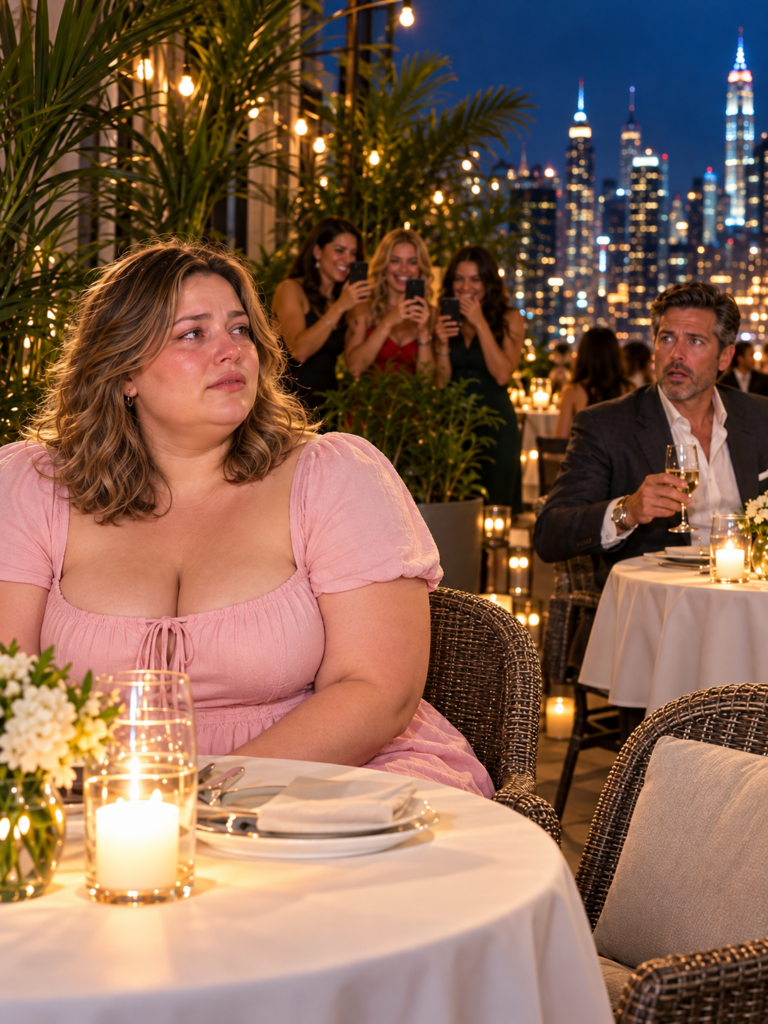 They Set Her Up on a Fake Blind Date to Humiliate Her — Until the Millionaire at the Next Table Stepped In!