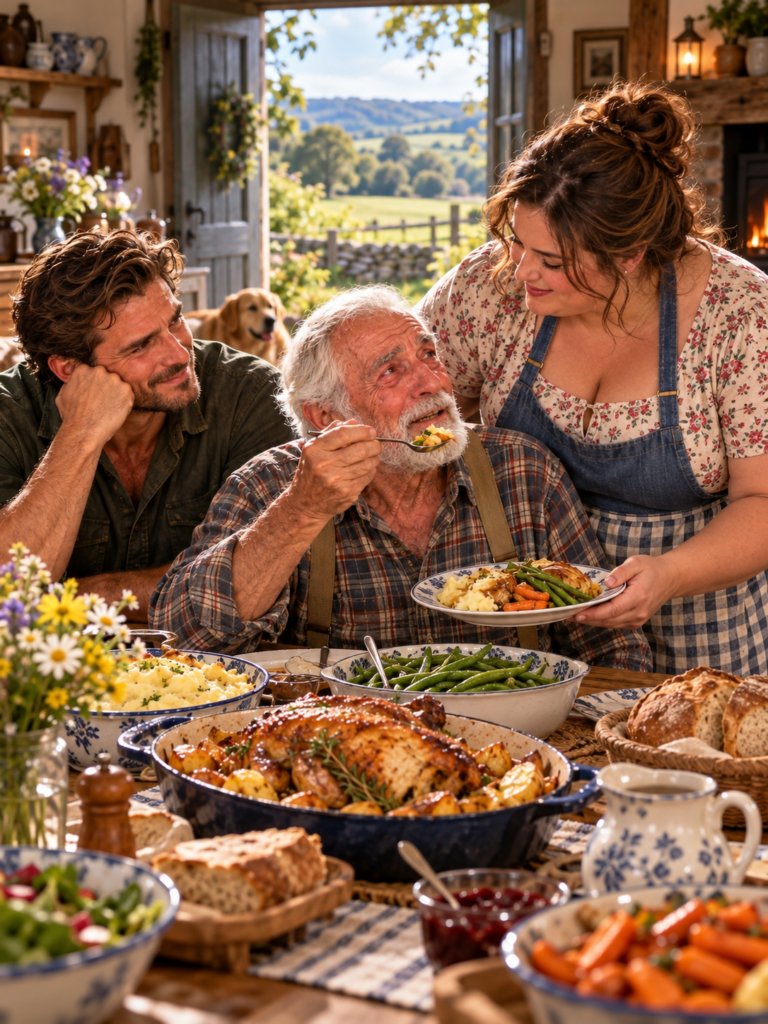 The Wealthy Rancher Hired a Cook for His Father Who Hadn’t Eaten in 3 Years—Then She Opened the Locked Kitchen