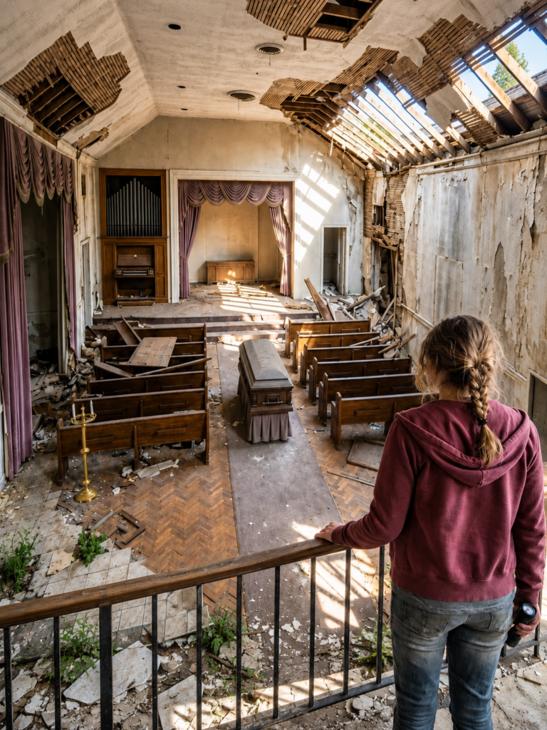 a homeless 20-year-old girl inherited a funeral home buried in debt — but behind one locked door, she found 206 forgotten souls and a secret about her mother