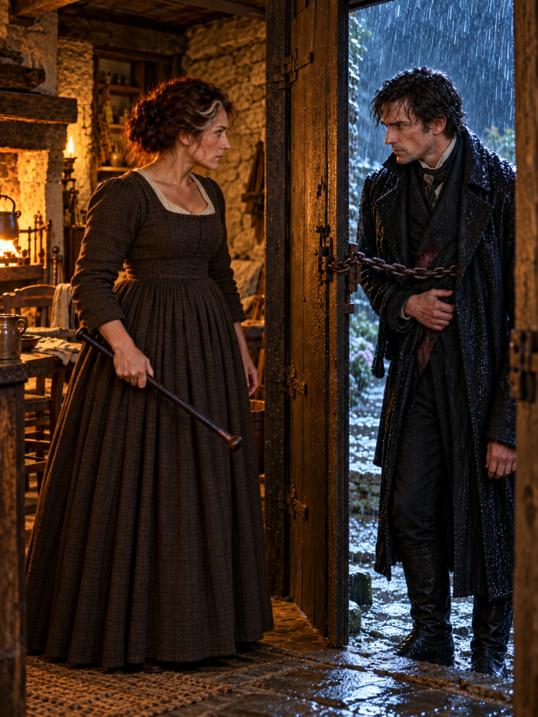 the duke was declared dead and buried, until a lonely widow opened her cottage door to a bleeding stranger who knew her name
