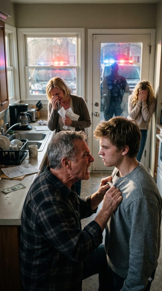 My sister demanded $2,800 for prom, and my parents threatened to disown me if I didn’t pay. So I canceled all the family bills overnight, triggering a police raid at 8:30 AM that exposed our family’s darkest secret.
