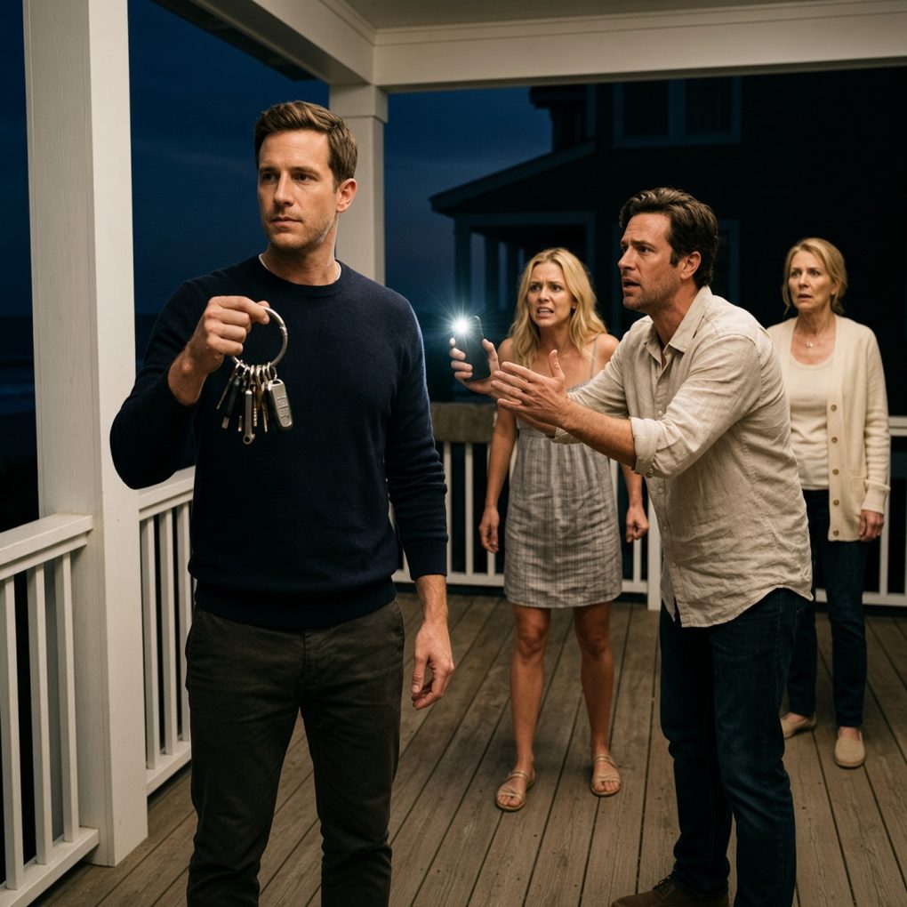 At Our Beach House, My Entitled Sister Stole Every Master Bedroom Through a Sham Vote While Mom Claimed I Paid Zero. I Stepped Outside to Take One Call. Minutes Later, the Mansion Went Completely Dark, Leaving Everyone Trapped While I Held the Only Real Keys