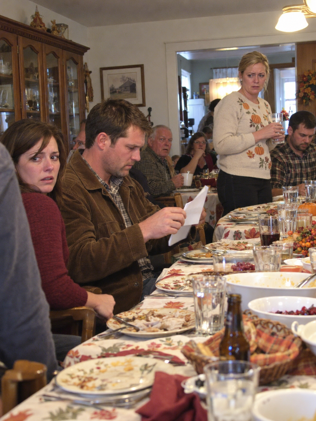 At Thanksgiving, my sister-in-law tapped her water glass and announced to 19 relatives that my red-haired son wasn’t my husband’s child.