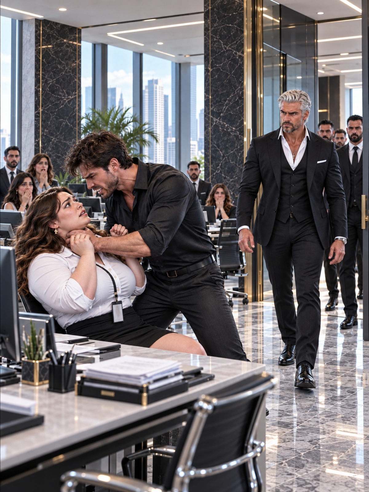 Her Toxic Ex Attacked Her at Work—Unaware the Deadly Mafia Boss Was Watching
