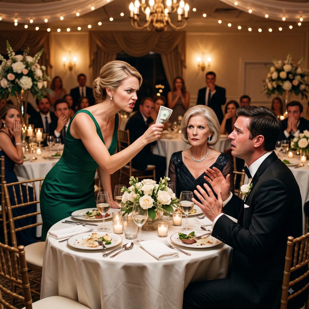 At my sister’s wedding, Mom handed me an $86,000 bill and said, “You can afford it.” I smiled, stood up, and asked the groom one question that stopped the entire wedding.