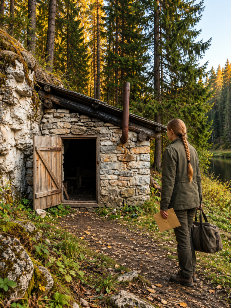 the uncle who abandoned an orphan girl laughed when she inherited a collapsed cave instead of a house—one year later, he crossed the frozen river begging to share what she found inside