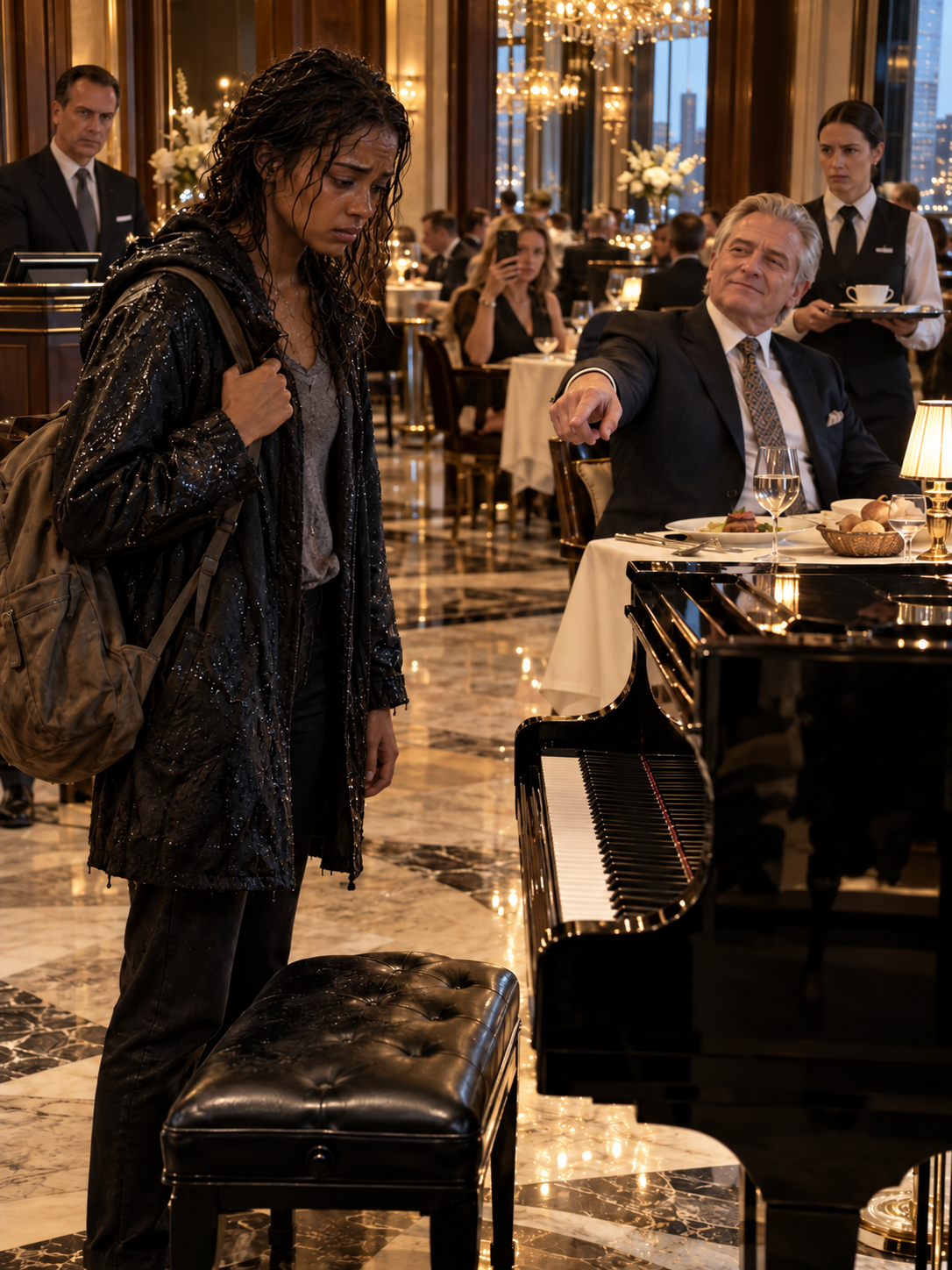 THE BILLIONAIRE TOLD A HOMELESS PIANIST TO PLAY FOR HER DINNER—THEN HE TRIED TO TAKE CREDIT FOR THE ONE THING SHE STILL OWNED – Life Story