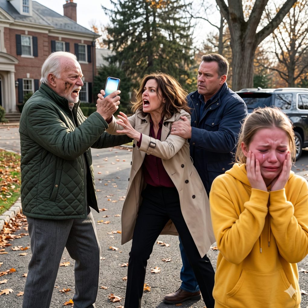 At Seventy-Eight, I Dangl­ed Over A Dark Chasm While My Sobbing Granddaughter Desperately Fought To Hold My Wrists, Only For Me To Look Up And Catch My Stone-Faced Daughter-In-Law Standing Over The Unlocked Manhole Lid Whose Only Key Belonged Entirely To Her.