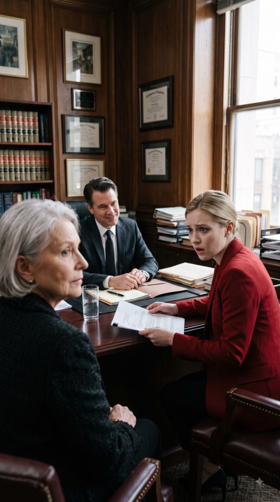 When my husband died, my daughter thought she inherited our house and $33M. She cold-heartedly threw me out, saying: “Find somewhere else to die, you’re useless now.” Heartbroken by her cruelty, I silently waited for the reading of the final terms. Days later, the lawyer laughed and looked at her: “Did you even read the will?”