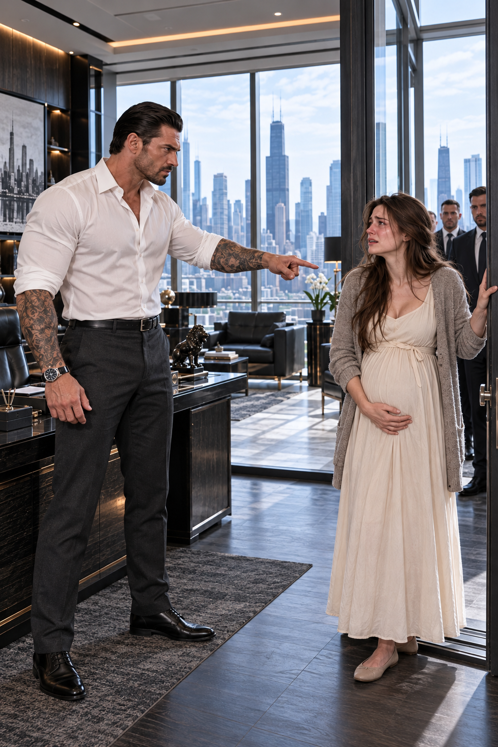 His Pregnant Wife Walked Away After His Words — The Mafia Boss Realized Too Late…