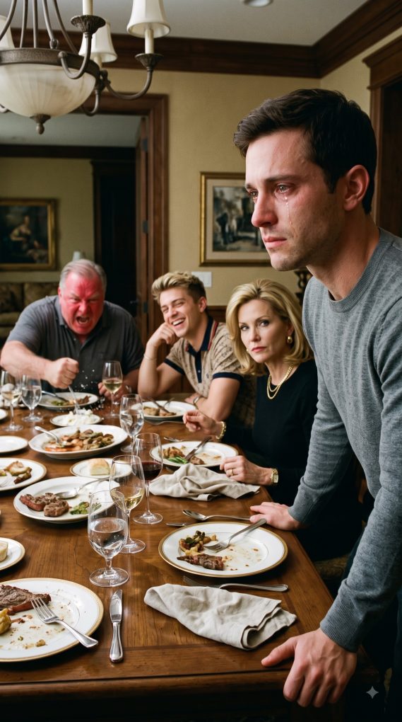 During family dinner, Dad demanded I pay my brother’s $3,300 car payment or get disowned, so I walked out—and by morning, 26 frantic missed calls proved they had no idea what I had just unleashed.