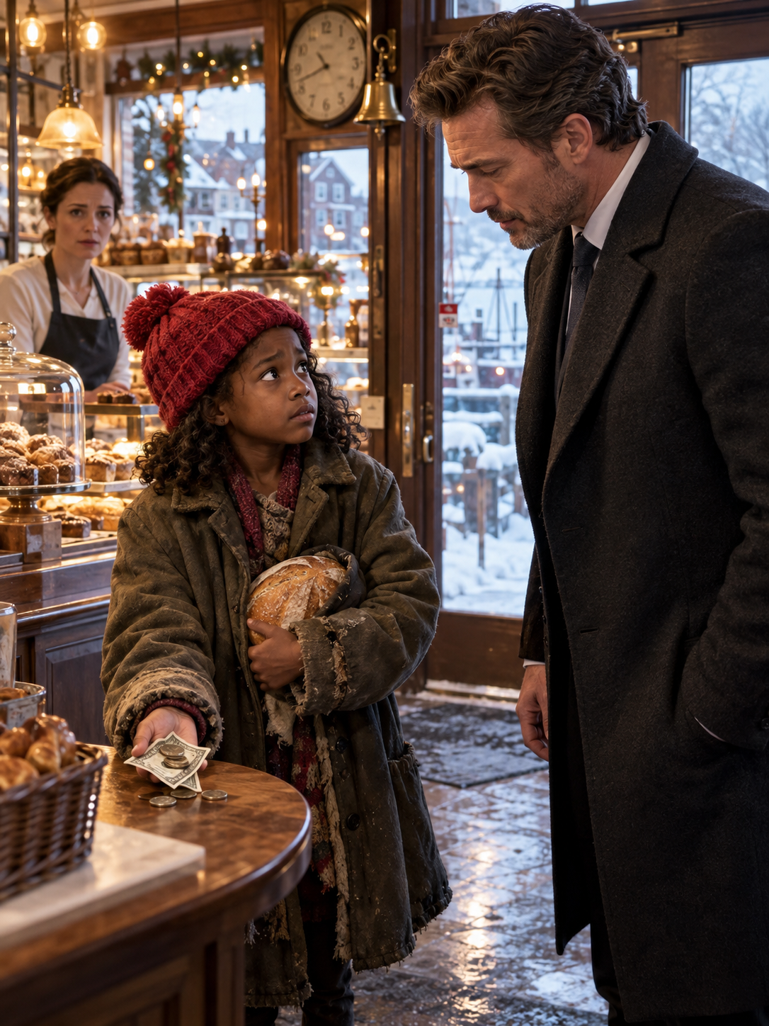 HE CAUGHT A LITTLE GIRL HIDING BREAD IN HER COAT AND THOUGHT SHE WAS STEALING UNTIL HE LEARNED WHO SHE WAS FEEDING AND WHAT HER FAMILY WAS AFRAID TO LOSE – Life Story