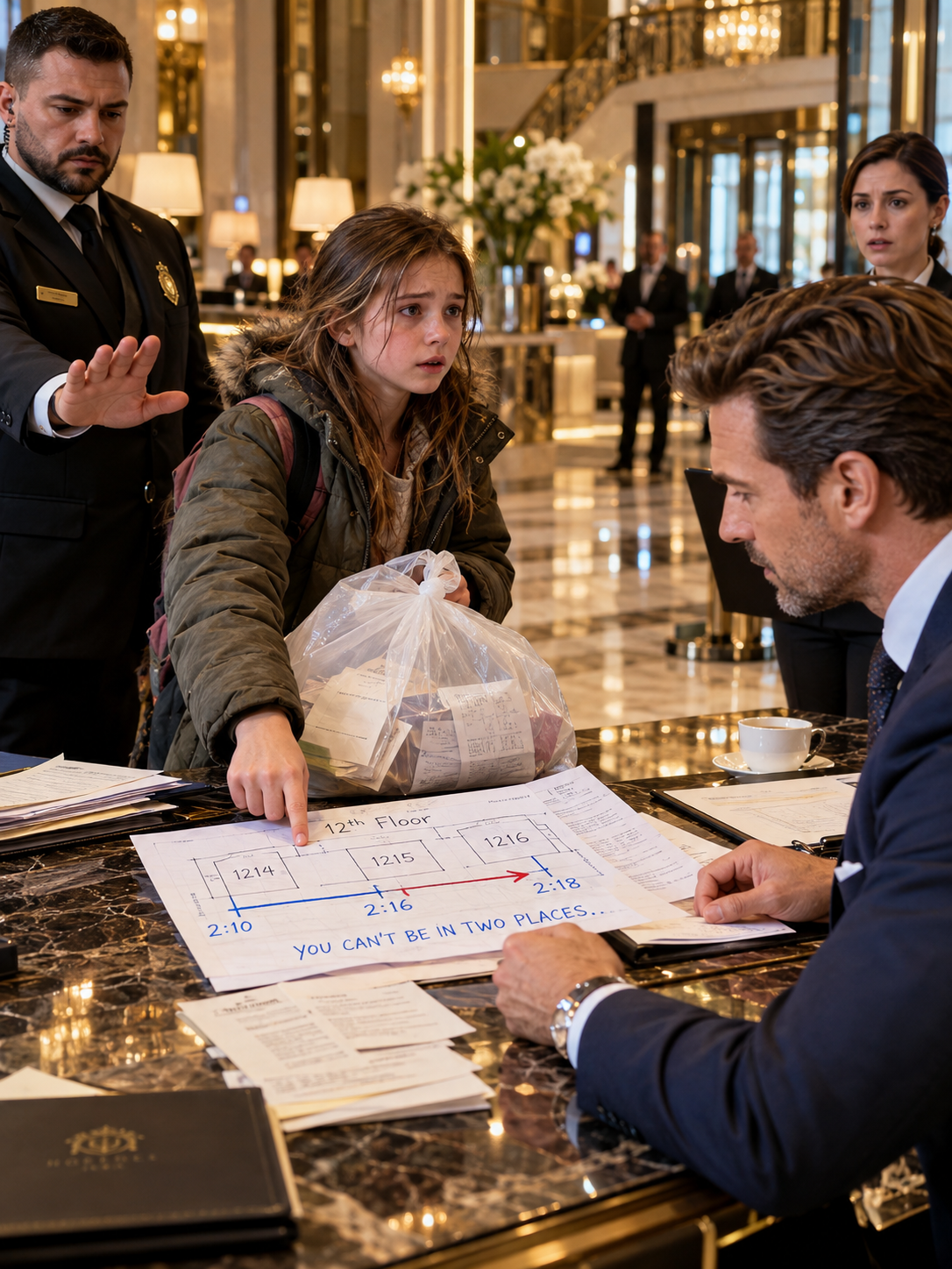 THE HOTEL ACCUSED HER MOTHER OF STEALING FROM A VIP SUITE AND LEFT HER UNEMPLOYED FOR THREE MONTHS—THEN AN ELEVEN-YEAR-OLD GIRL WALKED INTO THE OWNER’S LOBBY CARRYING A PLASTIC BAG – Life Story