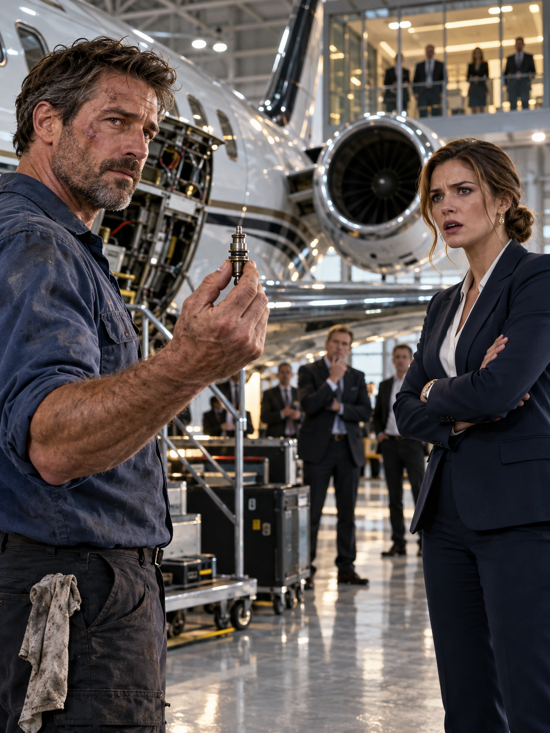 The CEO Mocked a Mechanic’s $120 Fix and Signed a $12 Million Upgrade—Then the Jet Failed at the Exact Pressure Point He Had Marked – Life Story
