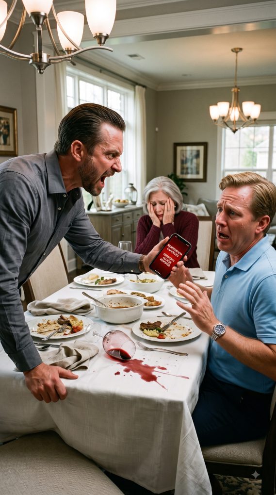 My brother looked at my daughter and said, “Your child has no place at the beach house,” then giggled. I immediately canceled the reservation, and his face turned ghost white.
