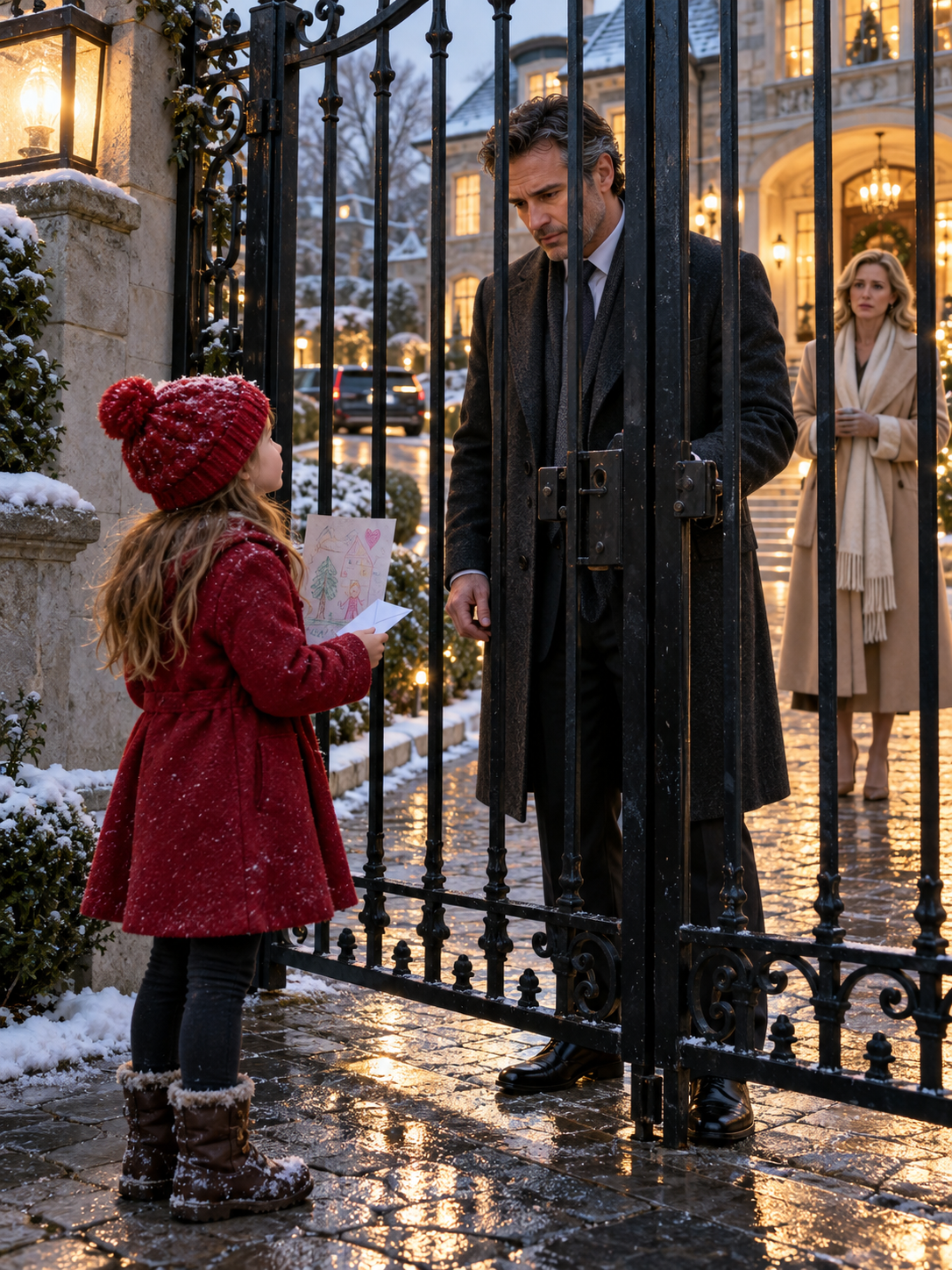 THE BILLIONAIRE REFUSED TO GIVE A SIX-YEAR-OLD GIRL A JOB AT HIS IRON GATE—THEN SHE NAMED THE WOMAN WHO HAD TRIED TO SAVE HIS FAILED COMPANY – Life Story
