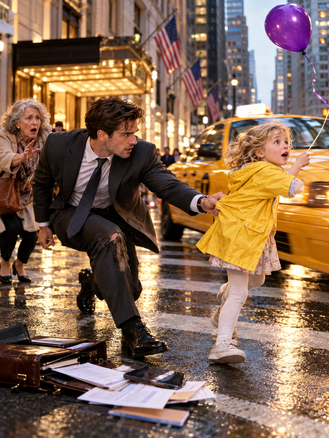 A WEALTHY LAWYER SAVED A LITTLE GIRL FROM A TAXI, BUT WHEN HER WIDOWED MOTHER WALKED INTO HIS LIFE, ONE IMPOSSIBLE CHOICE THREATENED THE FAMILY THEY HADN’T BUILT YET – Life Story