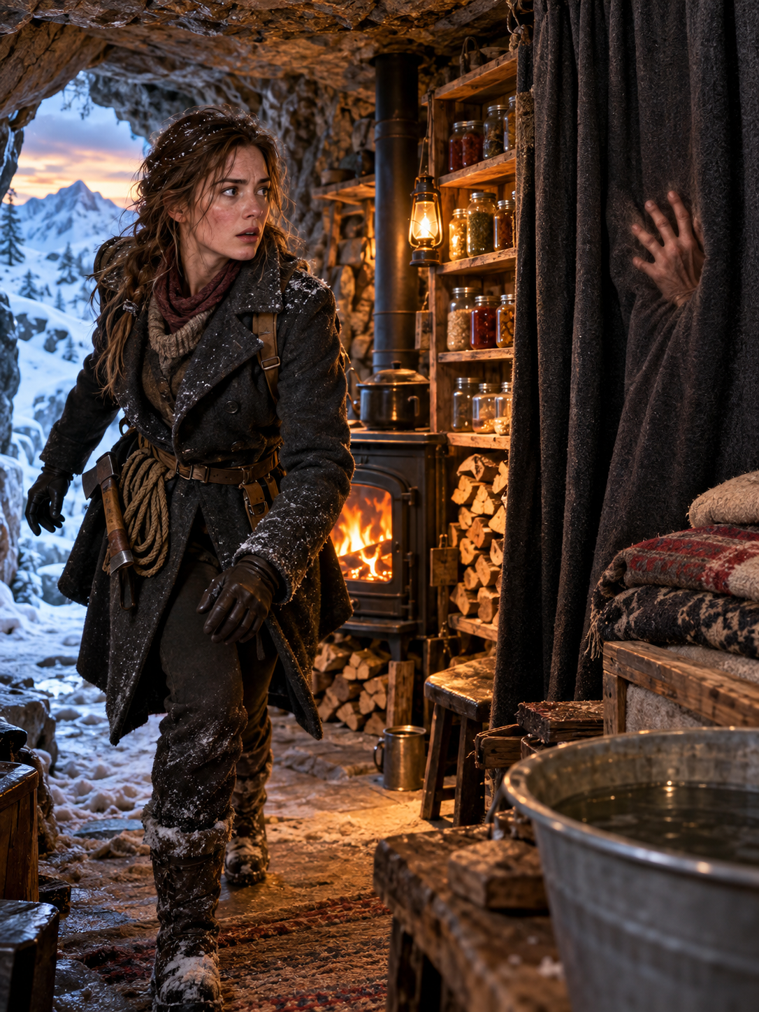 SHE FOLLOWED A STRANGE BREATH OF WARM AIR INTO THE FROZEN MOUNTAINS, BUT THE INJURED STRANGER INSIDE WAS HIDING A CHOICE THAT COULD COST THEM EVERYTHING – Life Story