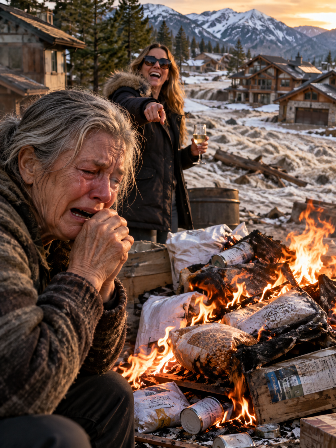 THE HOA BURNED MY MOTHER’S WINTER SUPPLIES—THEN THE SPRING MELT REACHED THE HOUSES THEY SWORE WERE SAFE – Life Story