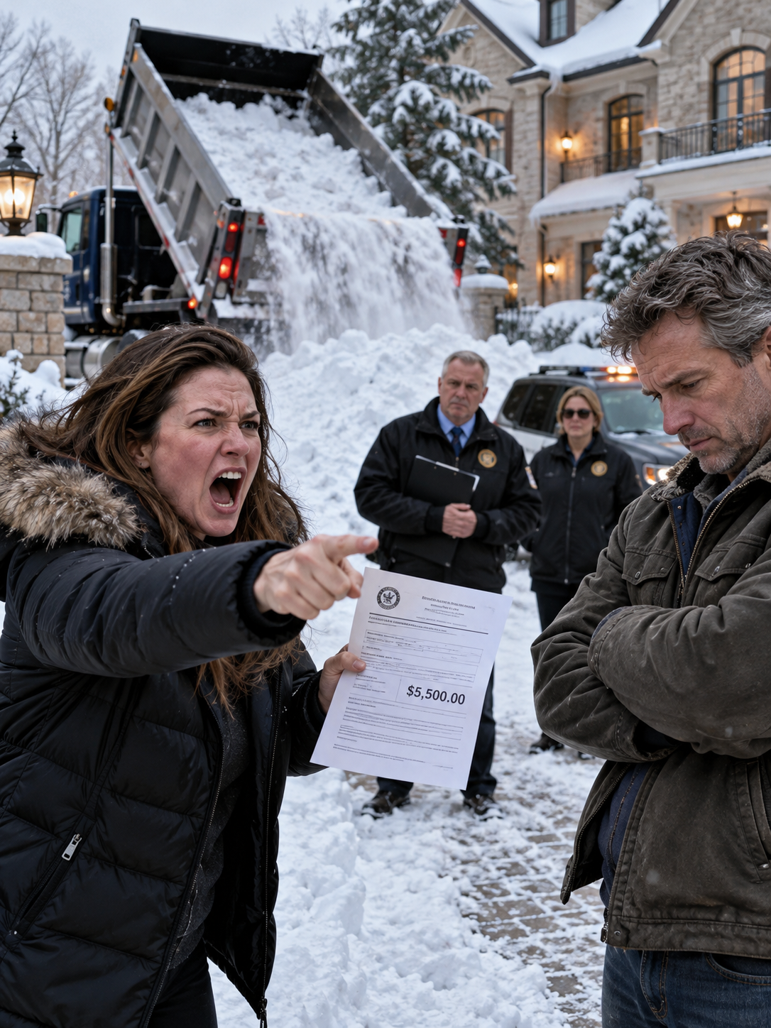 THE HOA DUMPED THREE WEEKS OF SNOW ON MY PROPERTY—THEN FINED ME $5,500 FOR BLOCKING THEIR ROAD – Life Story
