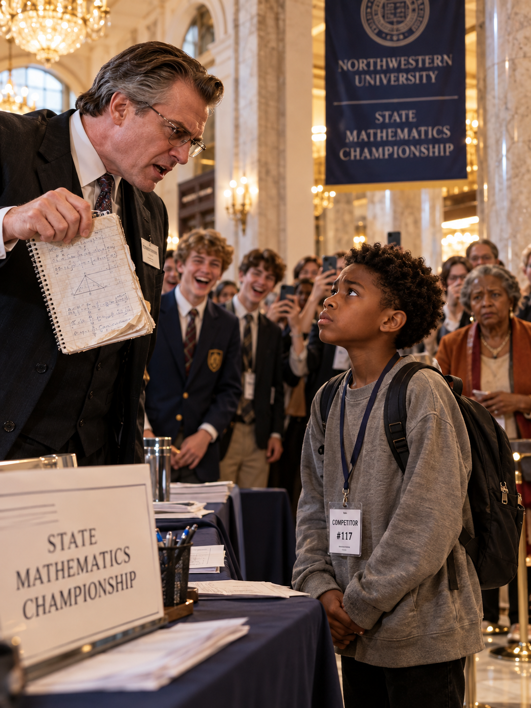 THE PROFESSOR HUMILIATED A TEN-YEAR-OLD BLACK BOY FOR CLAIMING HE COULD SETTLE A THIRTY-TWO-YEAR MATH DEBATE—THEN GAVE HIM A FINAL-ROUND QUESTION NO ONE ELSE COULD ANSWER – Life Story