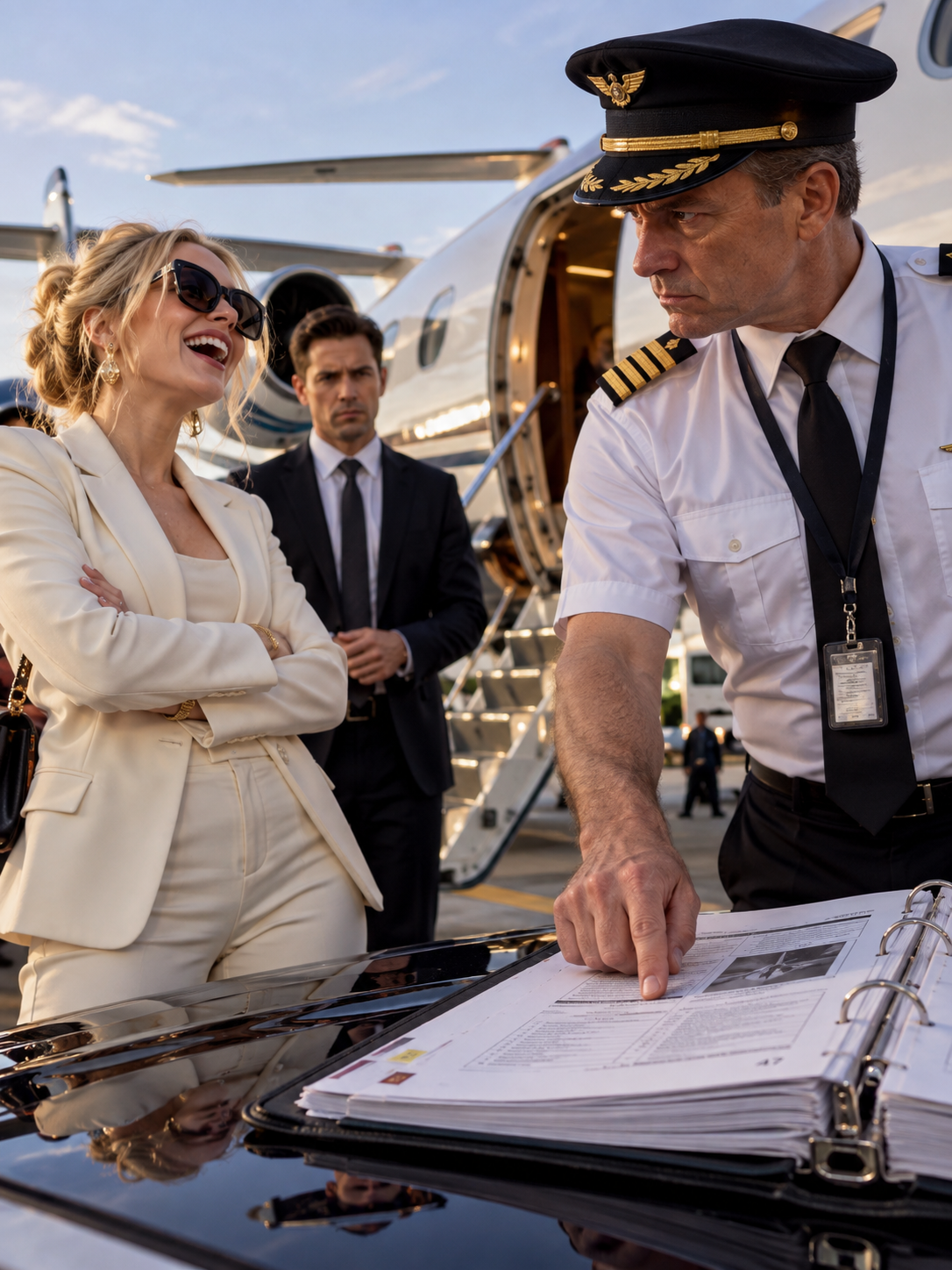 The Young CEO Laughed at His $700 Inspection—Then Her Pilot Put One Hand on Page 47 and Refused to Take Off – Life Story