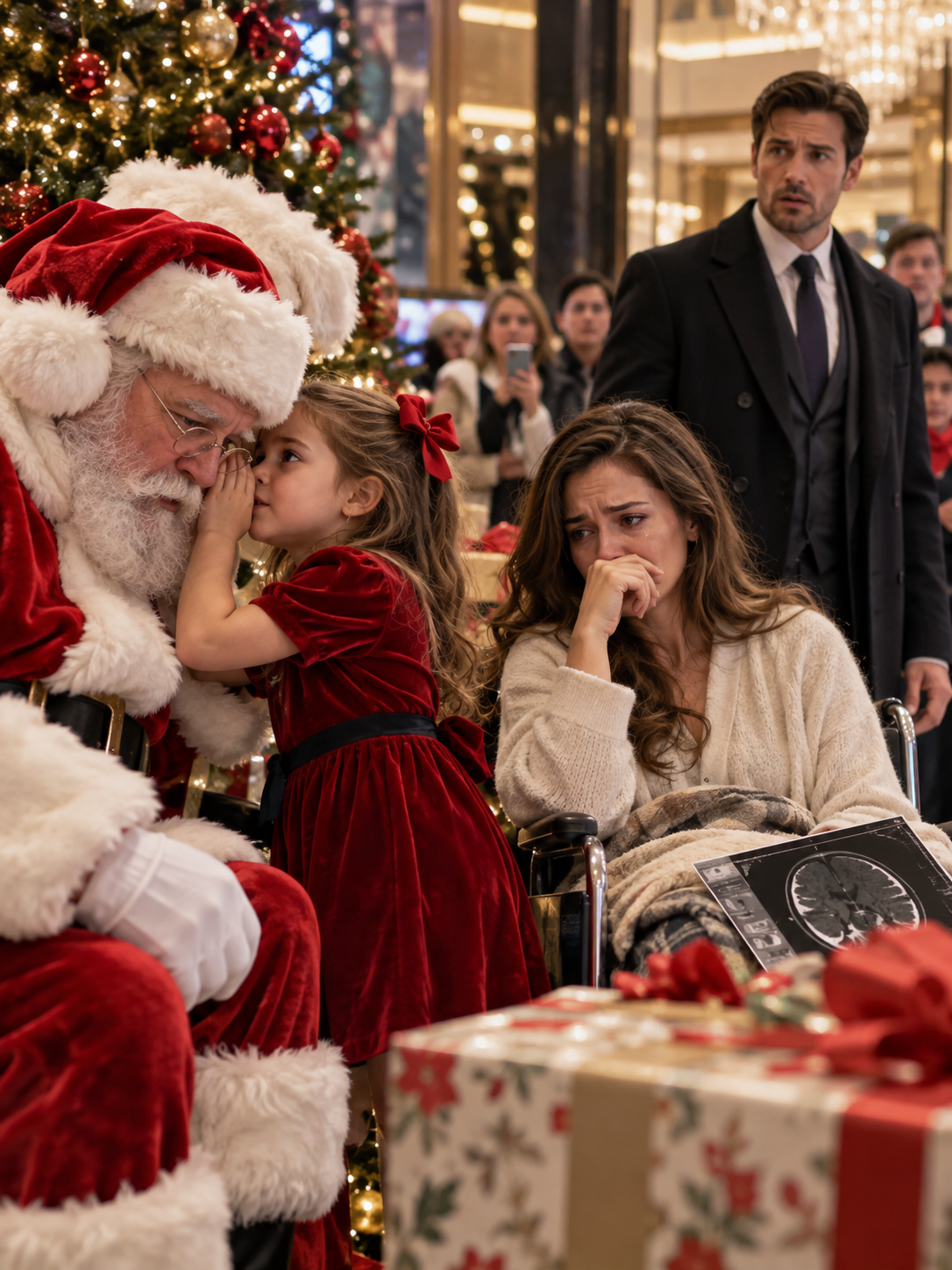 MY SIX-YEAR-OLD TOLD SANTA, “IT’S MOMMY’S LAST CHRISTMAS”—THEN THE MAN EVERYONE ELSE STEPPED ASIDE FOR STOPPED WALKING – Life Story