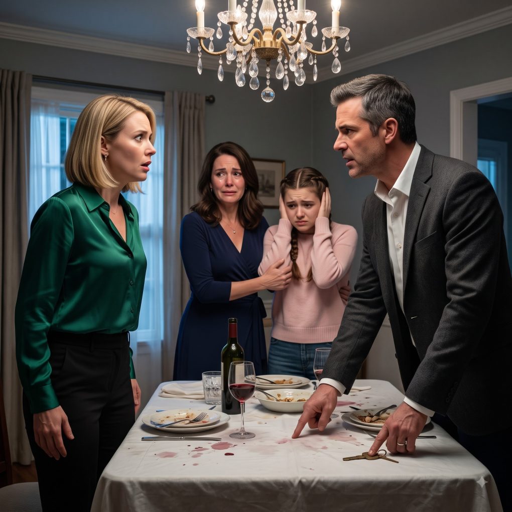 At Mom’s 60th Birthday Dinner, My Vicious Sister Humiliated My Ten-Year-Old Daughter For Meltdown Behavior. As I Rushed Out Weeping In Absolute Despair, A Strange Man Stunned The Whole Room By Uttering Chilling Words That Left My Cruel Sister Completely Paralyzed.