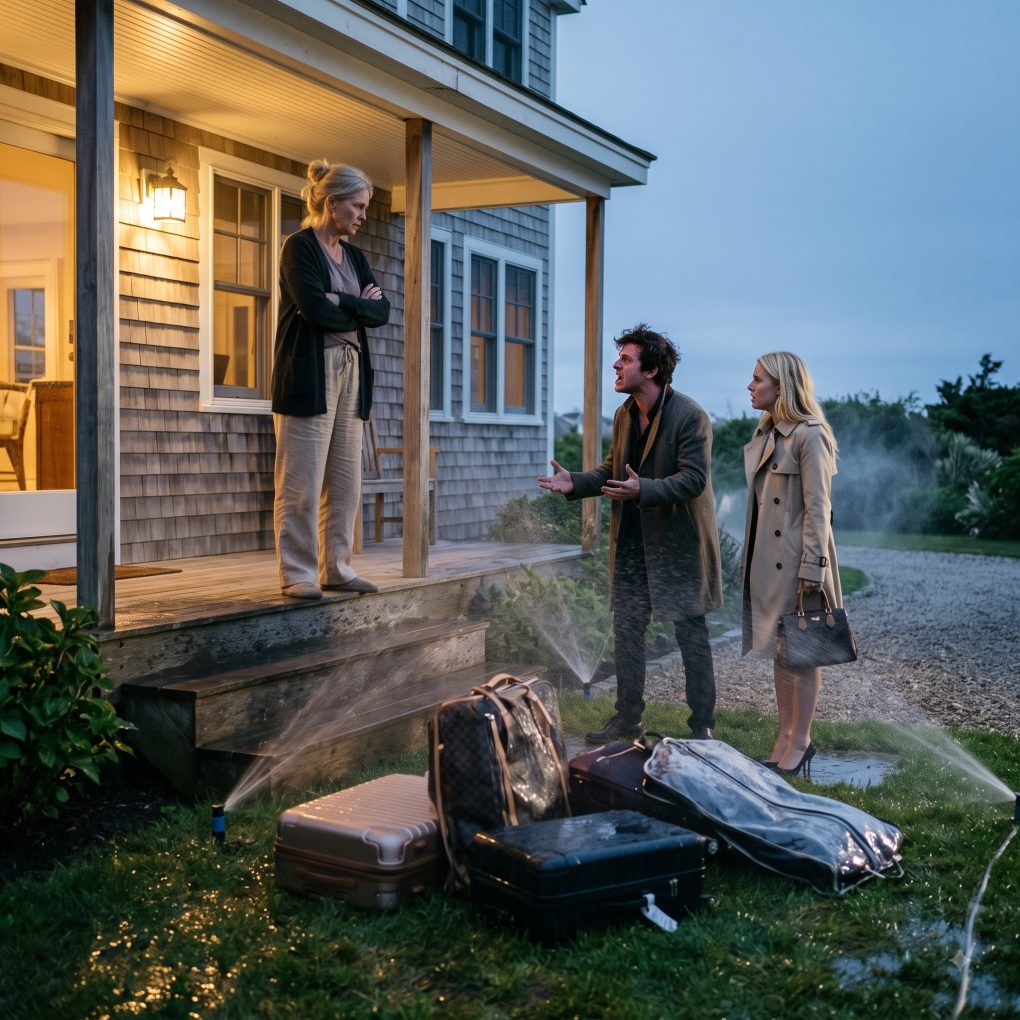 “My Son Secretly Got Married and Cruelly Told Me the Ceremony Was Only for Elite Guests with High Status. I Coldly Congratulated Him, Immediately Changed the Locks on My Entire Beach House, and Threw All Their Packed Designer Suitcases Straight onto the Front Lawn.”