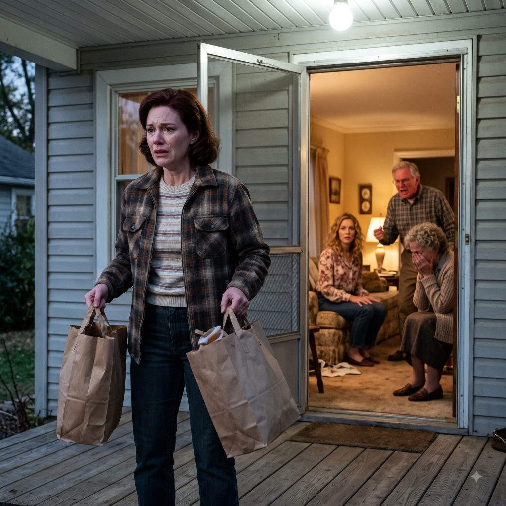 I stood on my parents’ porch holding groceries, three days after secretly closing a $39 million farm sale, only to hear my sister claim I was living off their hand-outs. The truth behind where that money was actually going blew my mind.