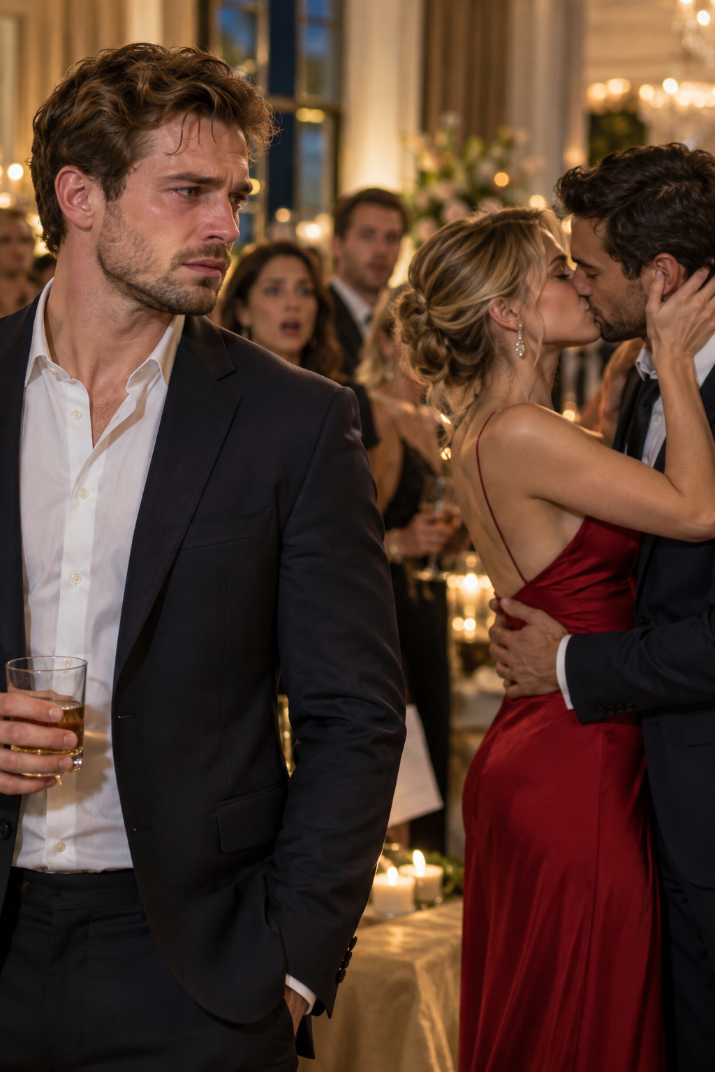 At the Party, My Wife Kissed My Best Friend Right in Front of Everyone — So I Quietly Took Off My Wedding Ring and Walked Away From the Lie They Had Built…