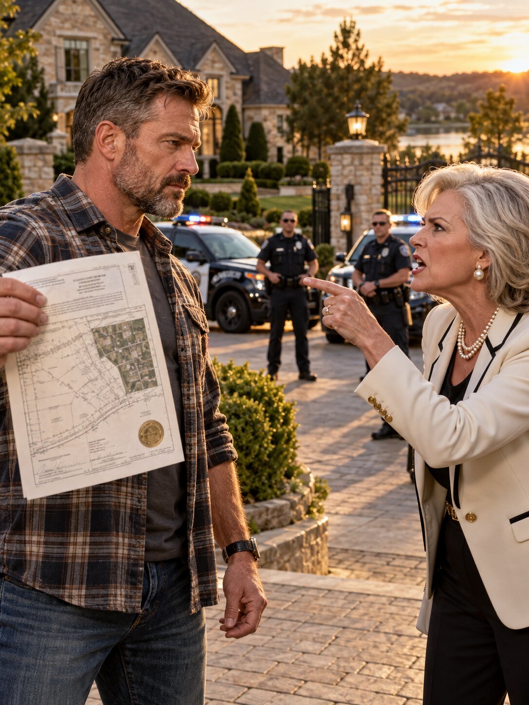 The HOA President Called Police When I Said I Wasn’t Under Her Rules—Then My Uncle’s Old Road Agreement Put Her Entire Board on Notice – Life Story