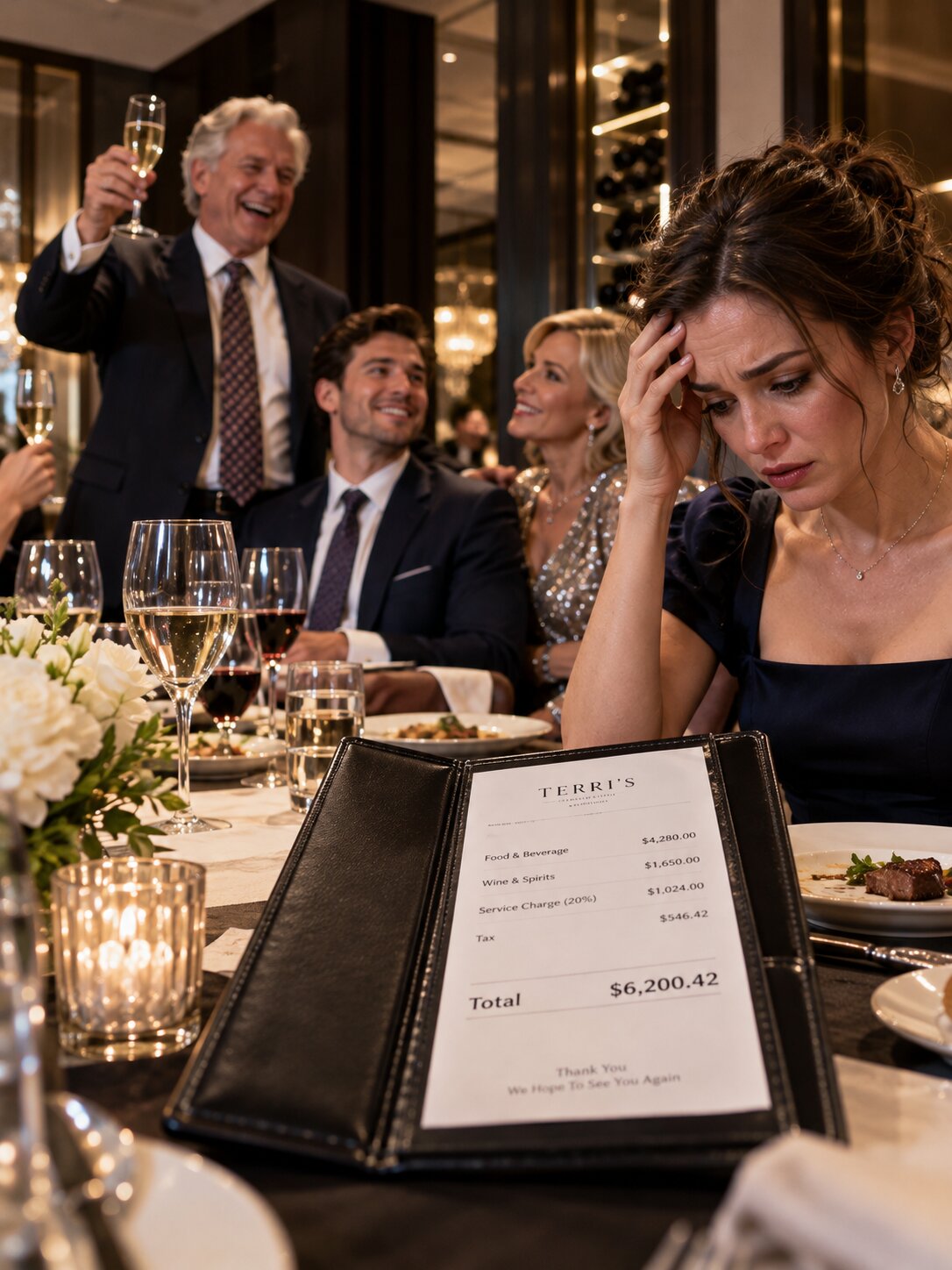 My Father Toasted My Brother as the Family’s Only Real Success—Then the $6,200 Dinner Check Reached the Table – Life Story