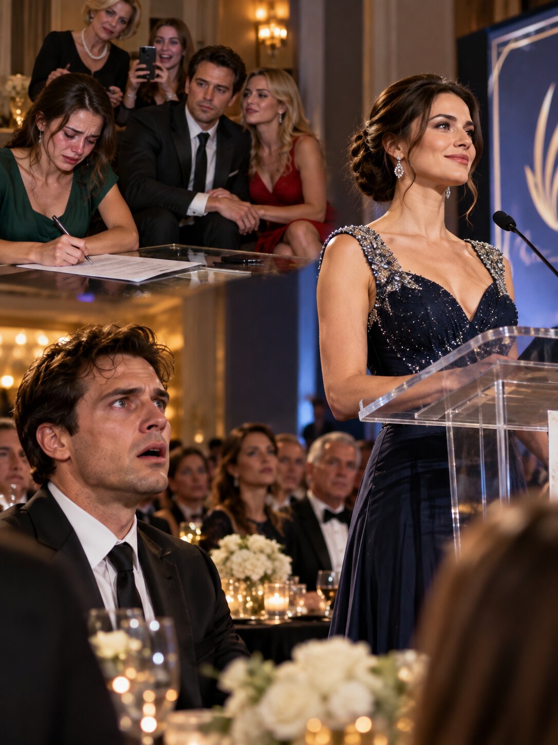 My Husband Signed the Divorce Papers While His Family Filmed Me—Six Weeks Later, He Saw My Real Name on a Gala Stage – Life Story
