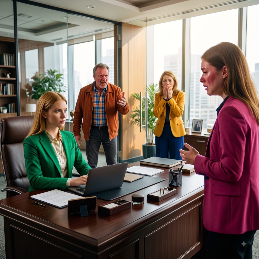 Kicked to the curb the moment my sister landed her dream job, I left my parents’ house in silence—unaware that by morning, I’d be sitting in the CEO chair firing her.